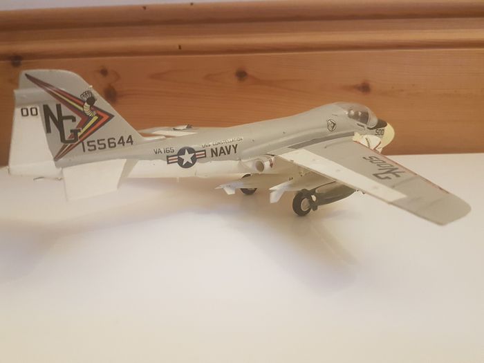 Built 1/72 Fujimi Grumman A-6A Intruder USN US Navy Italeri Revell