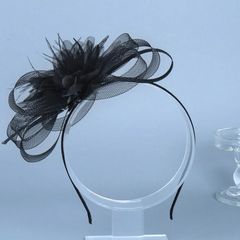 Free Postage! Lovely Black Fascinator