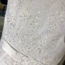 Girls Communion Dress with hoop and waistcoat Image 4