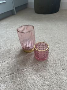candle holders x 2