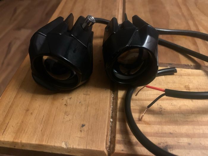 motorbikes fog led lights