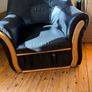 2 Leather Armchairs Image 2