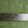 Vintage late 19th century Scottish novelty antler handled knife and fork , modelled as a deer with a face and brass tail, with a steel blade Image 5