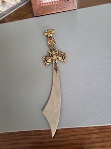 Letter opener scimitar