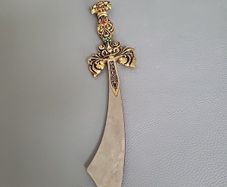 Letter opener scimitar