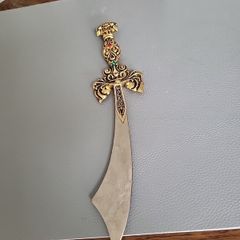 Letter opener scimitar