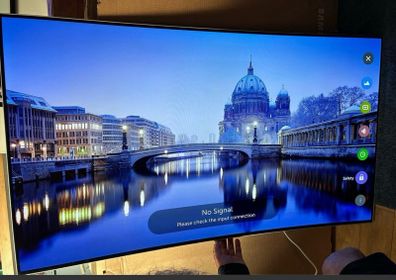 Lg 55 Inch Curved 4k Oled Smart Tv  Oled55c6v