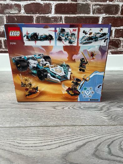lego ninjago set 71791 Zane's Dragon Power Spinjitzu Race Car brand new sealed