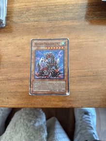 YU Gi OH card Armed Dragon LV7