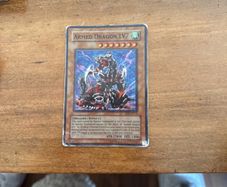YU Gi OH card Armed Dragon LV7