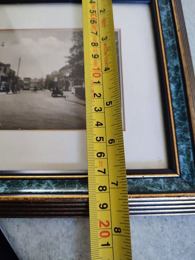 Set Of 2 Framed old Pictures Of Sandymount Green And Claremont Rd. Sandymount Dublin.