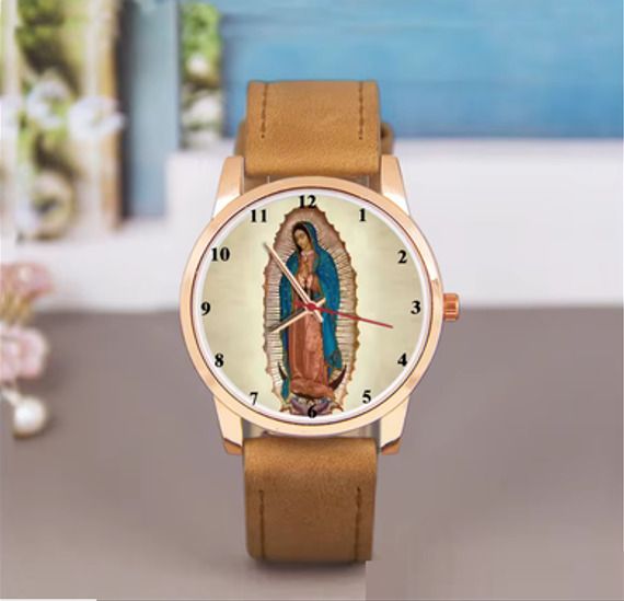 Our Lady Of Guadalupe. 38mm dial, new