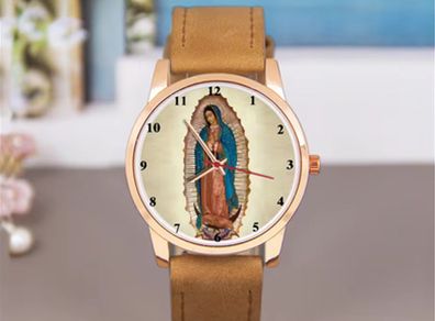Our Lady Of Guadalupe. 38mm dial, new