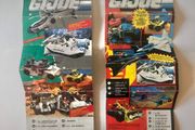 2 x Vintage Action Force G.I Joe Catalogue Leaflets