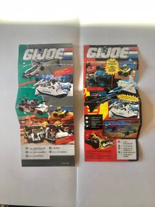 2 x Vintage Action Force G.I Joe Catalogue Leaflets