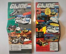 2 x Vintage Action Force G.I Joe Catalogue Leaflets