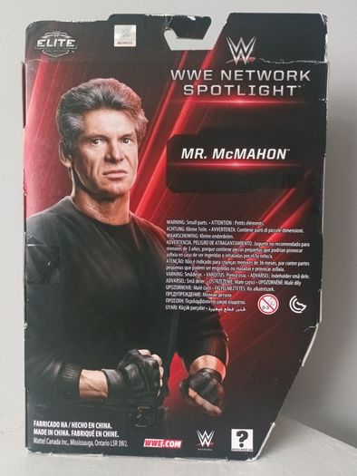 2016 WWE Mattel Elite Collection Network Spotlight Series 1 Mr. McMahon Figure
