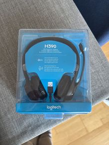 Headset new Logitech H390 earphone