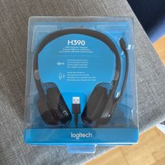 Headset new Logitech H390 earphone