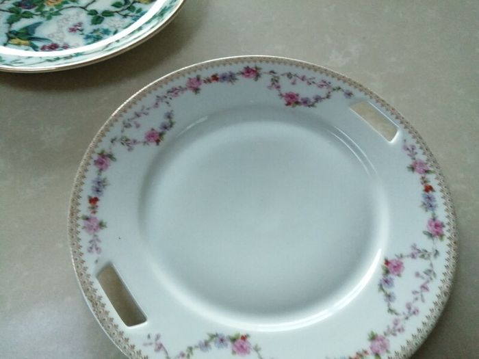 Bavarian porcelain china cake plate