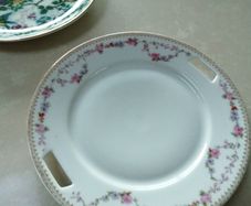Bavarian porcelain china cake plate