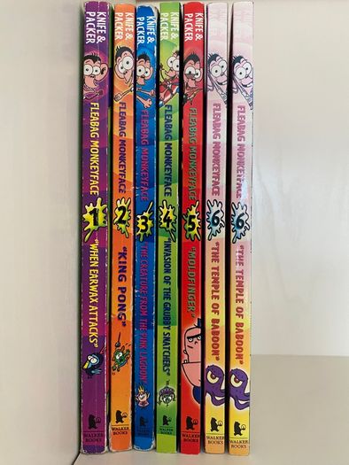 Fleabag Monkeyface Book Bundle 7 Books Includes Duplicate Volume