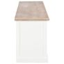 TV Cabinet White 110x30x40cm Engineered Wood Image 4