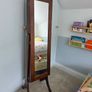 Free standing jewellery cabinet with mirror Image 2