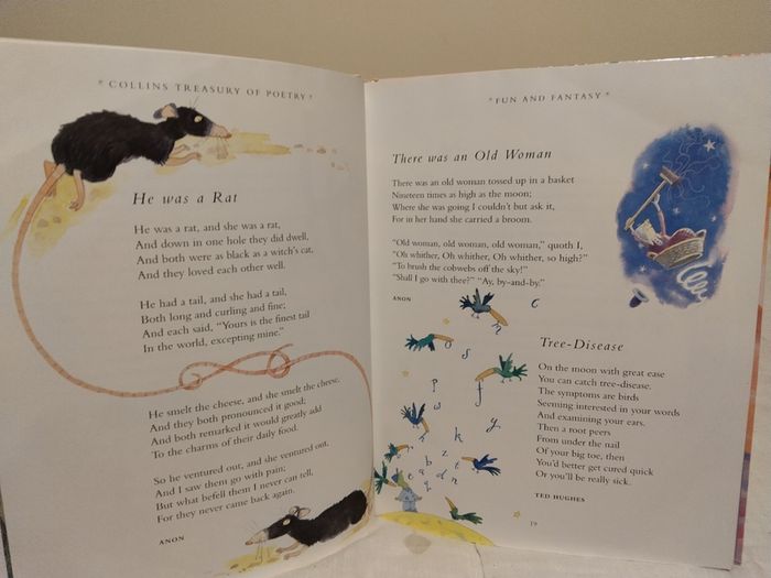Collins Treasury of Poetry by Stephanie Nettell HARDBACK