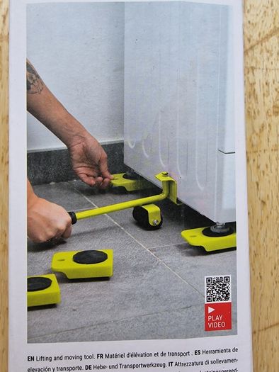 InnovaGoods Heaveasy Furniture Mover Tool Set - 150kg Capacity