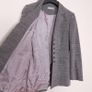 Wallis Grey Textured Linen Blend Jacket Blazer 10UK/38EU Image 8