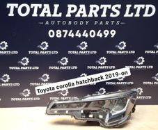 Toyota corolla hatchback 2019-on headlight