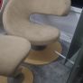Peel Chair with footstool Image 6