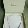 Fields Sterling Silver 925 Cubic Zirconia Necklet l16" 20,93g Image 2