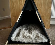 Trixie Tipi Cave Pet Bed for Cats & Small Dogs