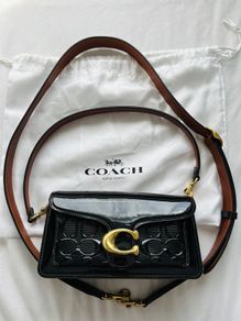 Coach Tabby Black Leather Bag With Original Dust Bag
