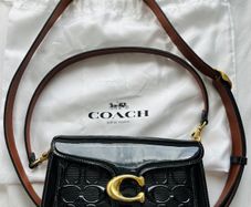 Coach Tabby Black Leather Bag With Original Dust Bag