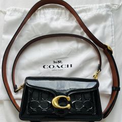 Coach Tabby Black Leather Bag With Original Dust Bag