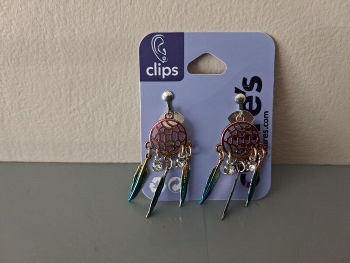 Claires Clip-on earrings Dreamcatchers