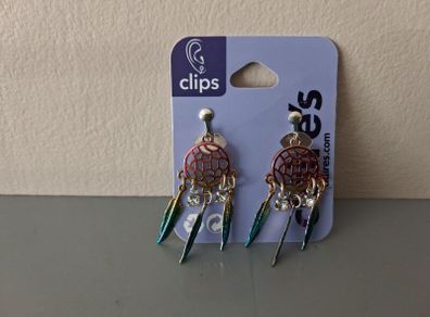 Claires Clip-on earrings Dreamcatchers