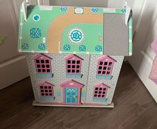 wooden dolls house