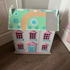 wooden dolls house