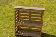 Open front log store
