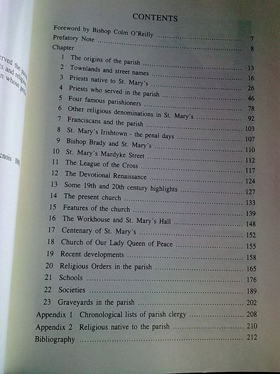 St. Mary's Parish Athlone A History Ireland Irish local history Westmeath Signed