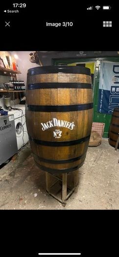 whiskey barrels