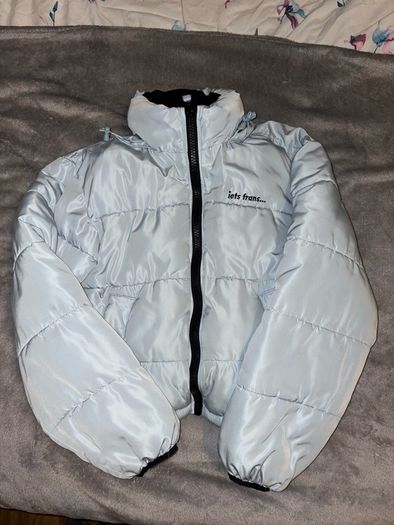 Baby Blue Puffer Iets Frans Coat