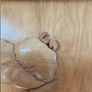 Wooden friends kiss frame wall decor carving Image 4