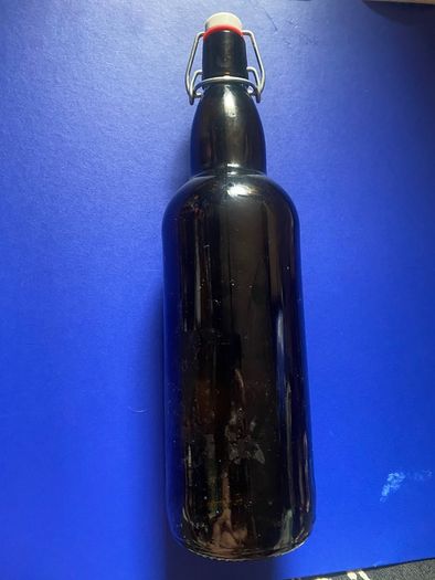 glass storage bottles clip top 1 liter