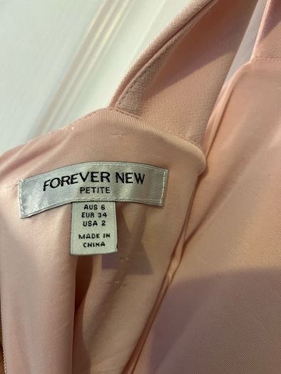 pink dress forever new