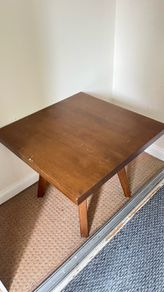 Mid century modern wooden coffee table